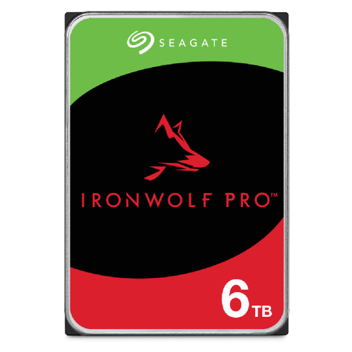 SEAGATE IRONWOLF PRO 6TB SATA 3.5IN