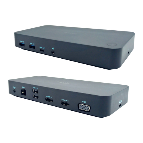 Bild von i-tec USB 3.0/USB-C/Thunderbolt, 3x Display Docking Station + Power Delivery 65W