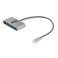 3-PORT USB-C HUB WITH GIGABIT