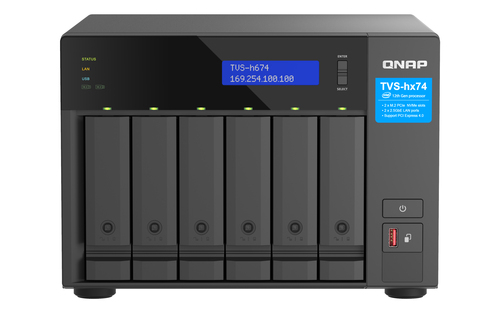 QNAP TVS-H674-I3-16G 6BAY 16GB DDR4