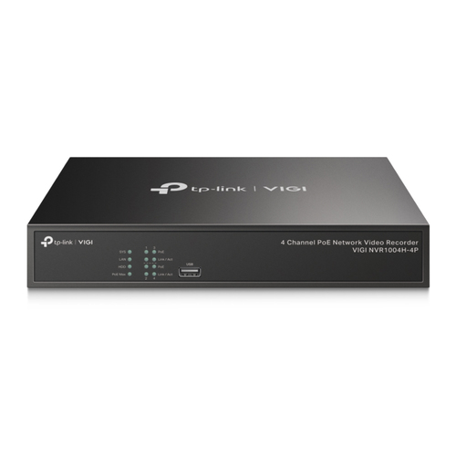 TP-LINK 4CH POE NETWORK VIDEO RECORDER