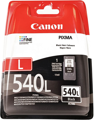 CANON BLACK L INK CARTRIDGE/PG-540L