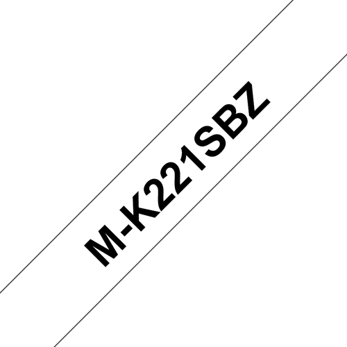 BROTHER MK-221SBZ PLASTIC LABELLINGTAPE