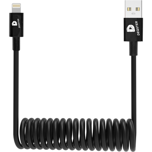DEQSTER SPIRAL CHARGING CABLE LIGHTNING