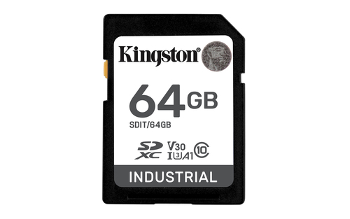 KINGSTON 64GB SDXC INDUSTRIAL C10