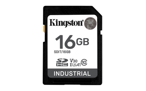 KINGSTON 16GB SDHC INDUSTRIAL C10