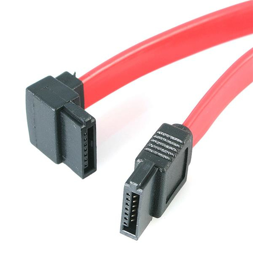 STARTECH 18IN LEFT ANGLE SATA CABLE