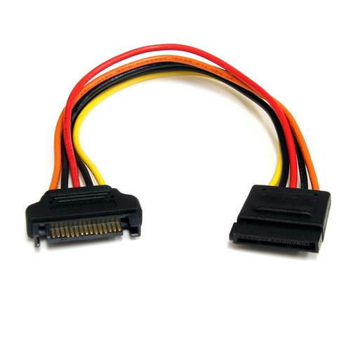 STARTECH 8IN 15PIN SATA POWER EXT CABLE
