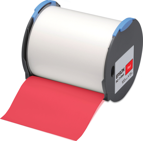 EPSON TAPE RC-T1RNA 100MM RED