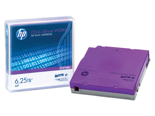 Bild von Hewlett Packard Enterprise C7976W Backup-Speichermedium Leeres Datenband LTO 1,27 cm