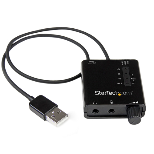 STARTECH USB SOUND CARD ADAPTER W SPDIF