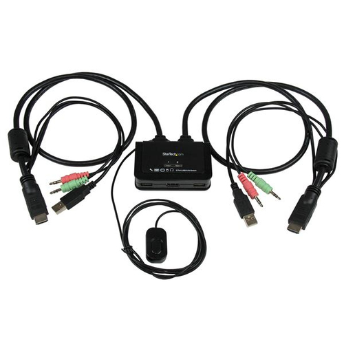 2 PORT HDMI CABLE KVM SWITCH