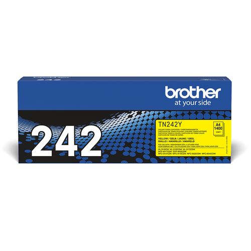BROTHER TN-242 YELLOW TONER FOR DCL