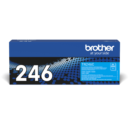 BROTHER TN-246 CYAN HY TONER FOR DCL