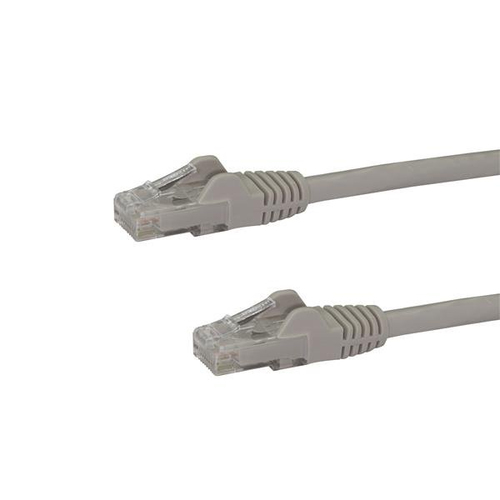 STARTECH 0.5M GRAY CAT6 PATCH CABLE