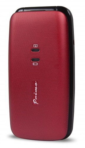 Bild von Doro Primo 401 5,08 cm (2 Zoll) 74 g Schwarz, Rot Einsteigertelefon