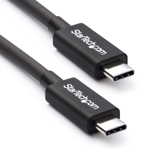 Bild von StarTech.com 2m Thunderbolt 3 (20Gbit/s) USB-C Kabel - Thunderbolt, USB und DisplayPort kompatibel
