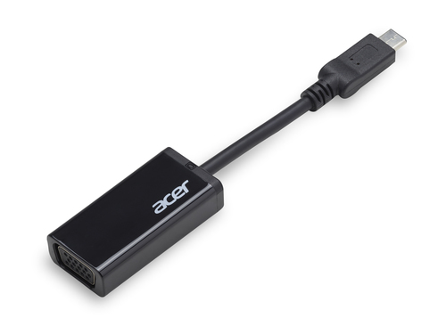 ACER TYPE-C(M) TO VGA(F) CABLE BLACK