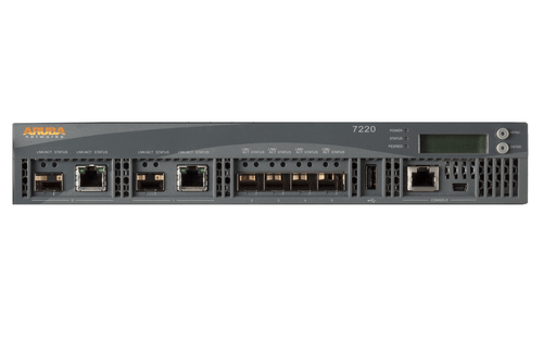 Bild von Aruba, a Hewlett Packard Enterprise company Aruba 7220 (RW) Netzwerk-Management-Gerät 40000 Mbit/s Eingebauter Ethernet-Anschluss Power over Ethernet (PoE)