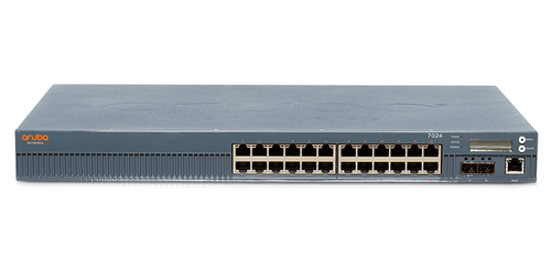 Bild von Aruba, a Hewlett Packard Enterprise company 7024 (RW) Netzwerk-Management-Gerät 4000 Mbit/s Eingebauter Ethernet-Anschluss Power over Ethernet (PoE)
