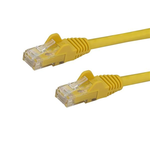 STARTECH 0.5M YELLOW CAT6 PATCH CABLE