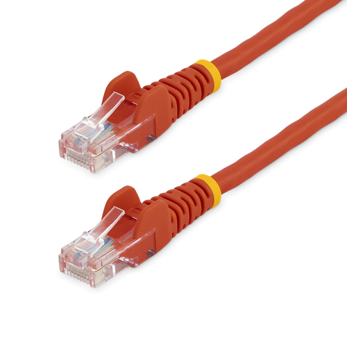 STARTECH 0.5M RED CAT5E PATCH CABLE