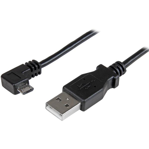 STARTECH 0.5M ANGLED MICRO USB CABLE