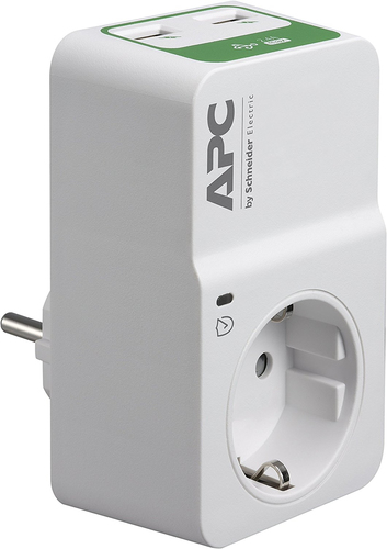 Bild von APC PM1WU2-GR Spannungsschutz Weiß 1 AC-Ausgänge 230 V