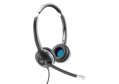 Bild von Cisco 532 Kopfhörer Kabelgebunden Kopfband Büro/Callcenter Schwarz, Grau
