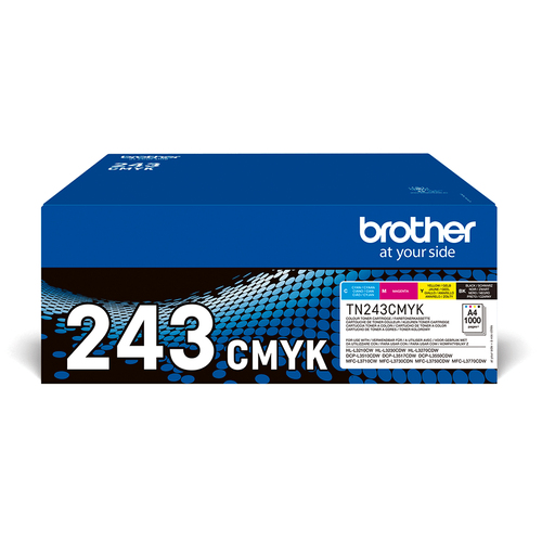 BROTHER TN-243CMYK MULTIPACK 4 1000P