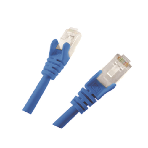Bild von M-Cab CAT6 Netzwerkkabel, S-FTP, PIMF, halogenfrei, 1GB, 3.0m, blau