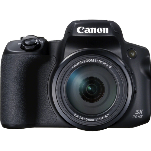Bild von Canon PowerShot SX70 HS 1/2.3 Zoll Bridgekamera 20,3 MP CMOS 5184 x 3888 Pixel Schwarz