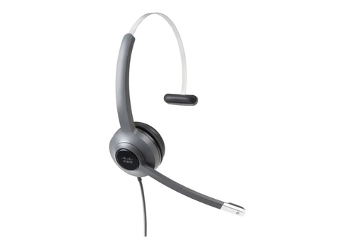 Bild von Cisco 521 Kopfhörer Kabelgebunden Kopfband Büro/Callcenter Schwarz, Grau
