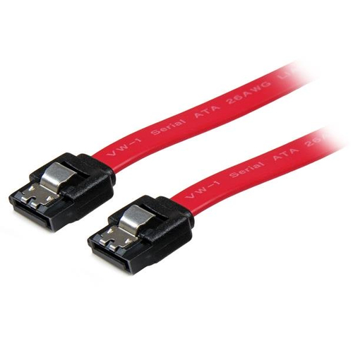 STARTECH 18IN LATCHING SATA CABLE