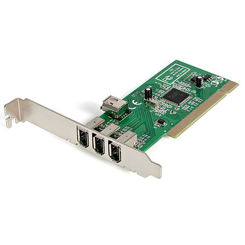Bild von StarTech.com 4 Port 1394a FireWire PCI Schnittstellenkarte - 3x extern 1x intern