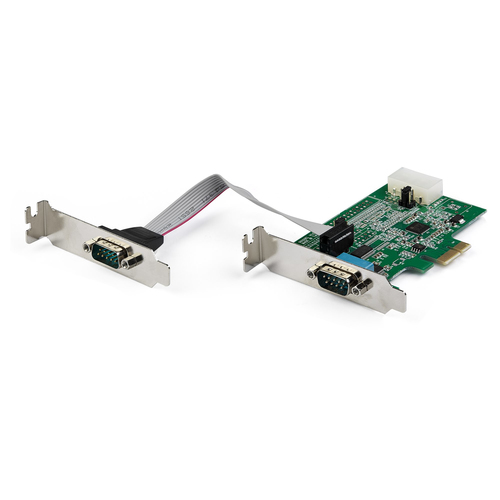 STARTECH 2 PORT RS232 SERIAL PCIE CARD