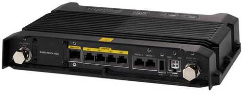 Bild von Cisco IR829 WLAN-Router Gigabit Ethernet Dual-Band (2,4 GHz/5 GHz) 4G Schwarz