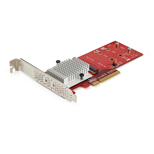 STARTECH X8 DUAL M.2 PCIE SSD ADAPTER