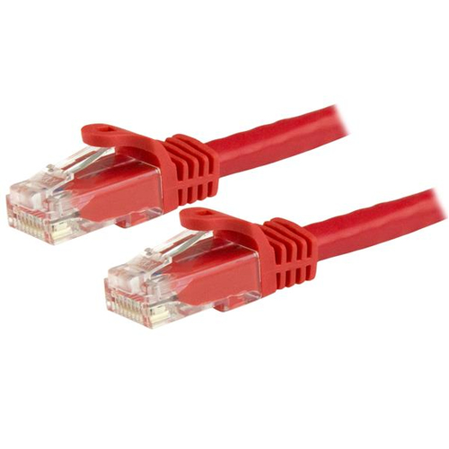 STARTECH 1.5 M CAT6 CABLE - RED