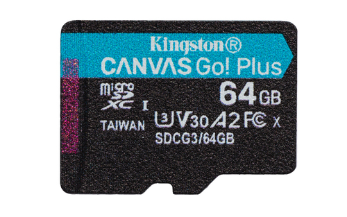 KINGSTON 64GB MSDXC CANVAS GO PLUS 170R