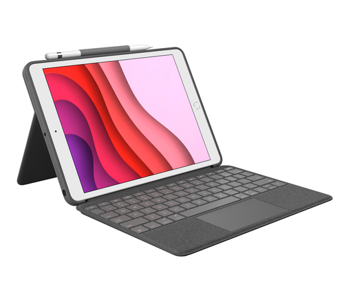 LOGITECH COMBO TOUCH F/ IPAD 7TH AND 8TH