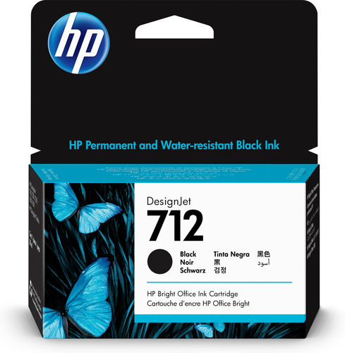 HP INC. HP 712 38-ML BLACK DESIGNJET