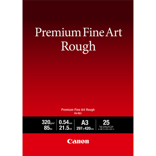 Bild von Canon FA-RG1 Premium Fine Art Rough Paper, A3, 25 Blatt