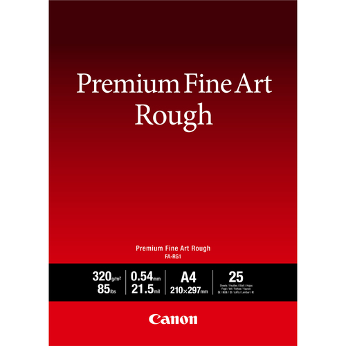 Bild von Canon FA-RG1 Premium Fine Art Rough Paper, A4, 25 Blatt