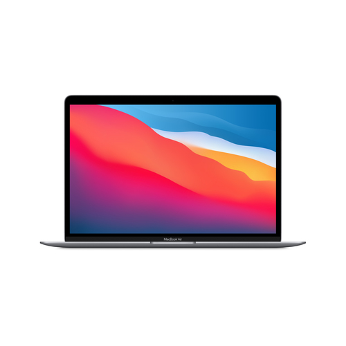 Bild von Apple MacBook Air M1 Notebook 33,8 cm (13.3 Zoll) Apple M 8 GB 256 GB SSD Wi-Fi 6 (802.11ax) macOS Big Sur Grau