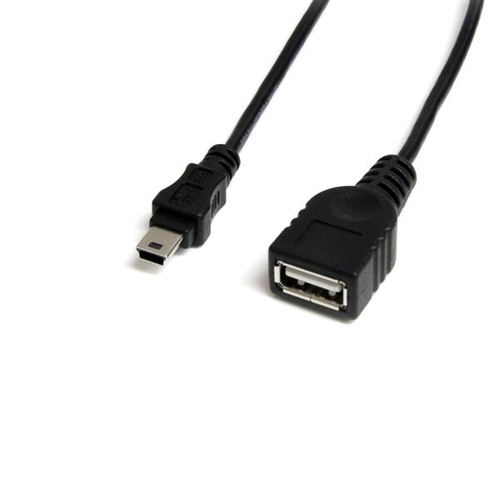STARTECH 1 FT MINI USB 2.0 CABLE