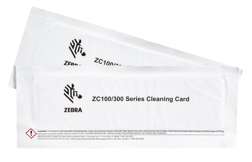 ZEBRA CLEANING CARD KIT IMPROVED
