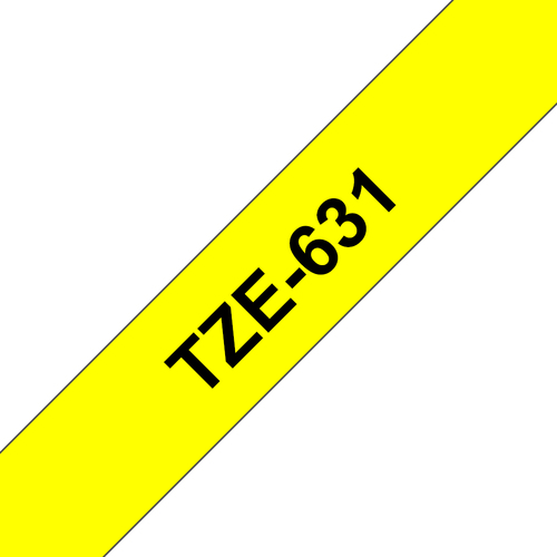 BROTHER TZE-631 LAMINATED TAPE 12MM 8M