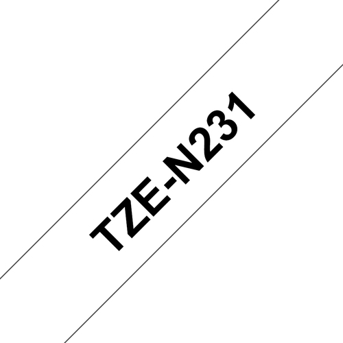 BROTHER TZE-N231 NON-LAMINATED TAPE