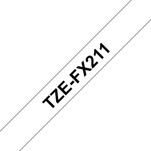 BROTHER TZE-FX211 FLEXI-TAPE LAMIN. 6MM